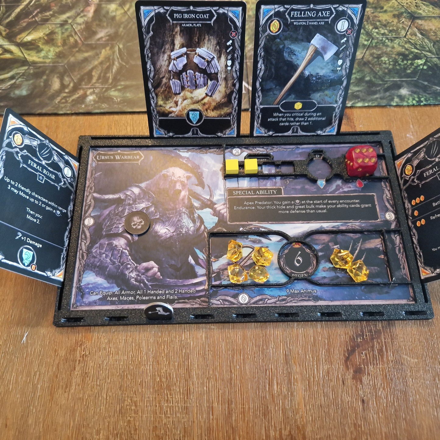 Tableau de bord des joueurs de Oathsworn Into The Deepwood - lot de 4
