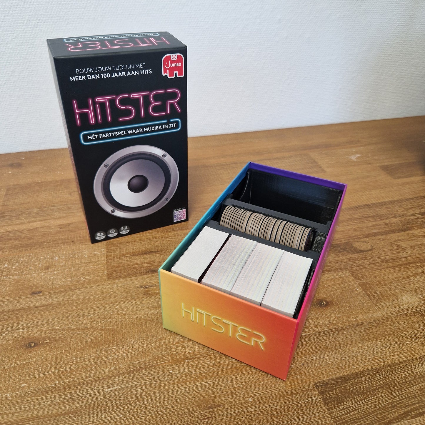 Insert Fit For Hitster, Upgrade - 2 jeux dans 1 boîte