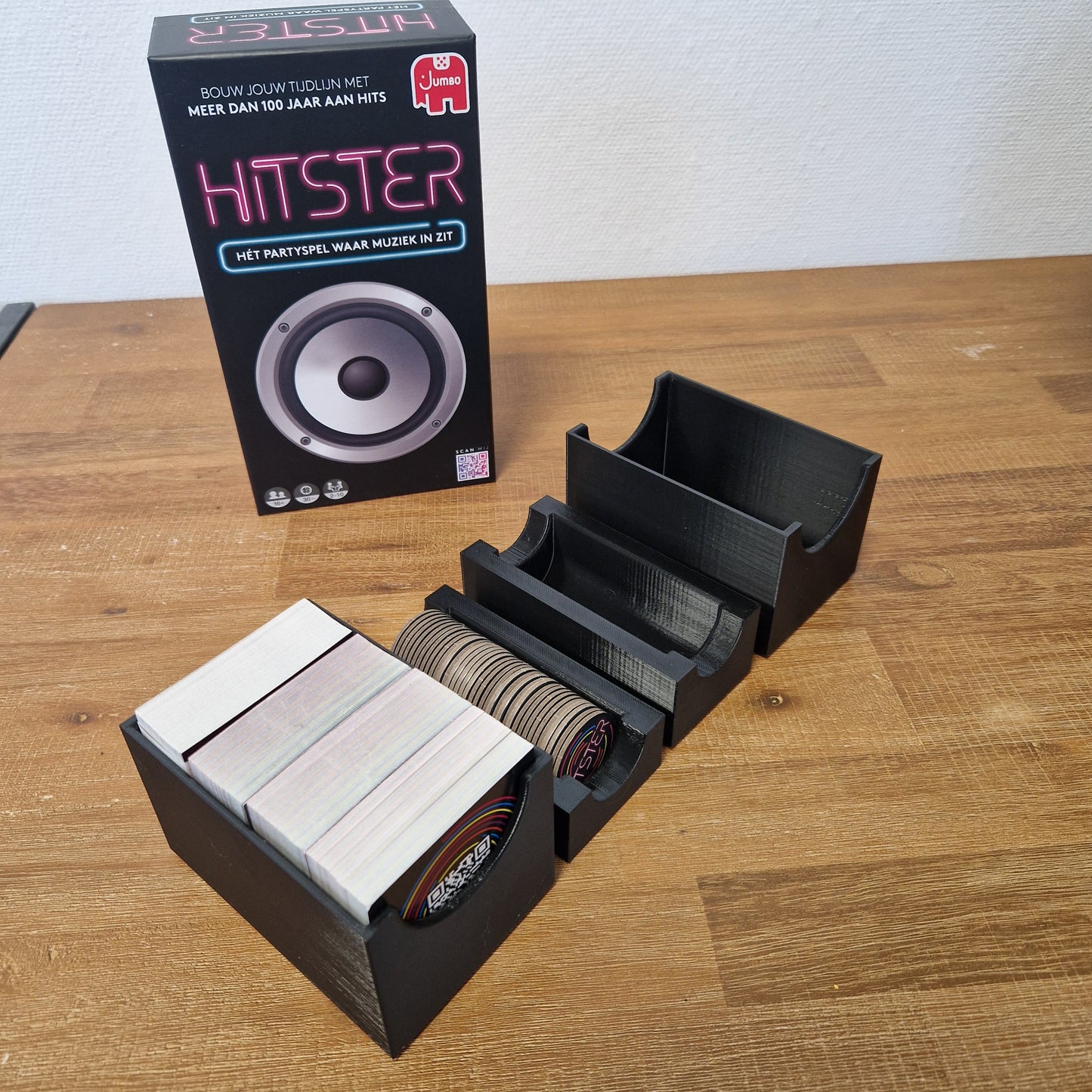 Insert Fit For Hitster, Upgrade - 2 jeux dans 1 boîte