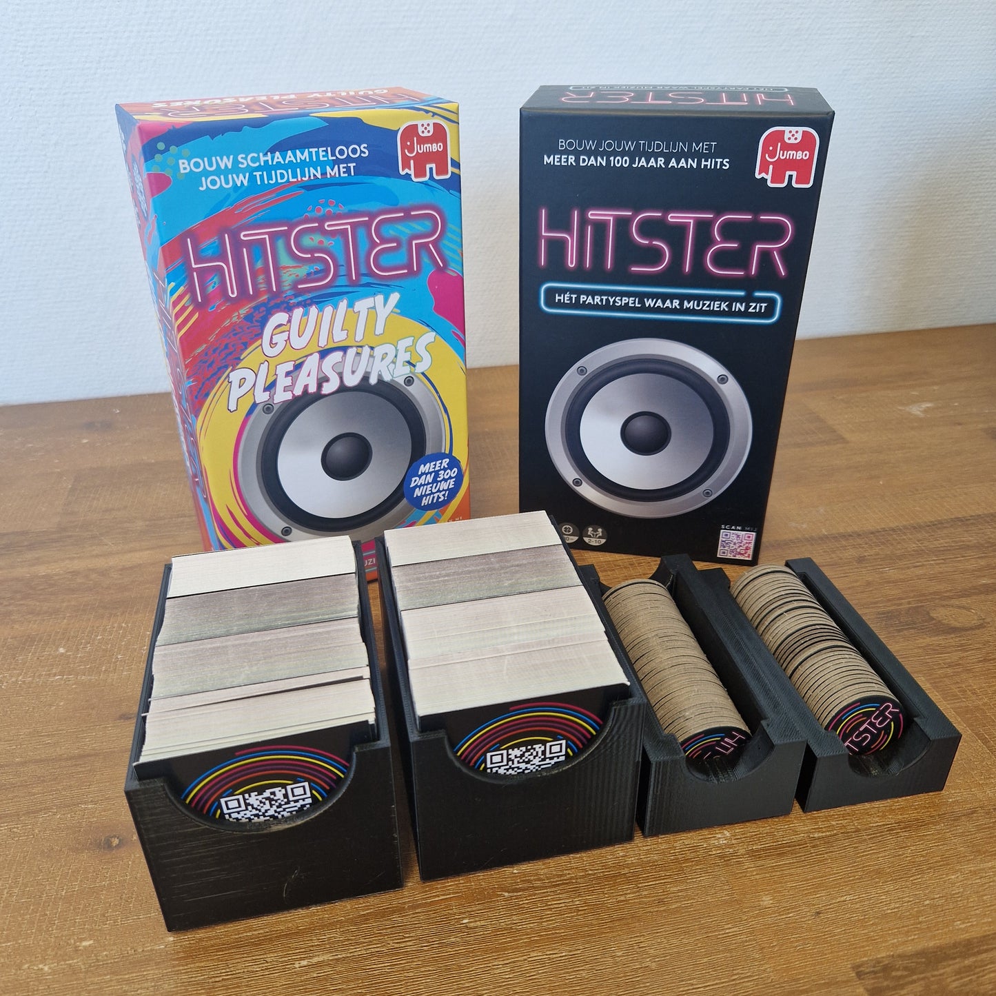 Insert Fit For Hitster, Upgrade - 2 jeux dans 1 boîte