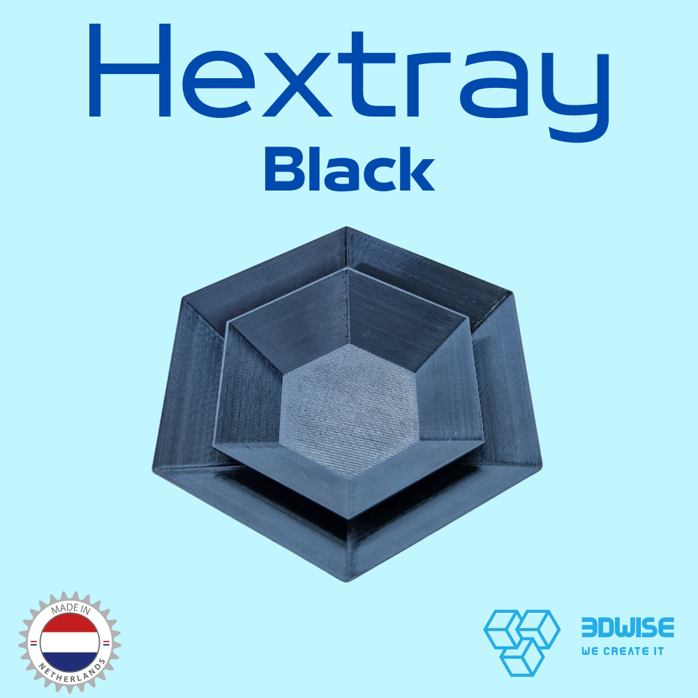 Hextray, plateau de ressources empilable pour jeux de société