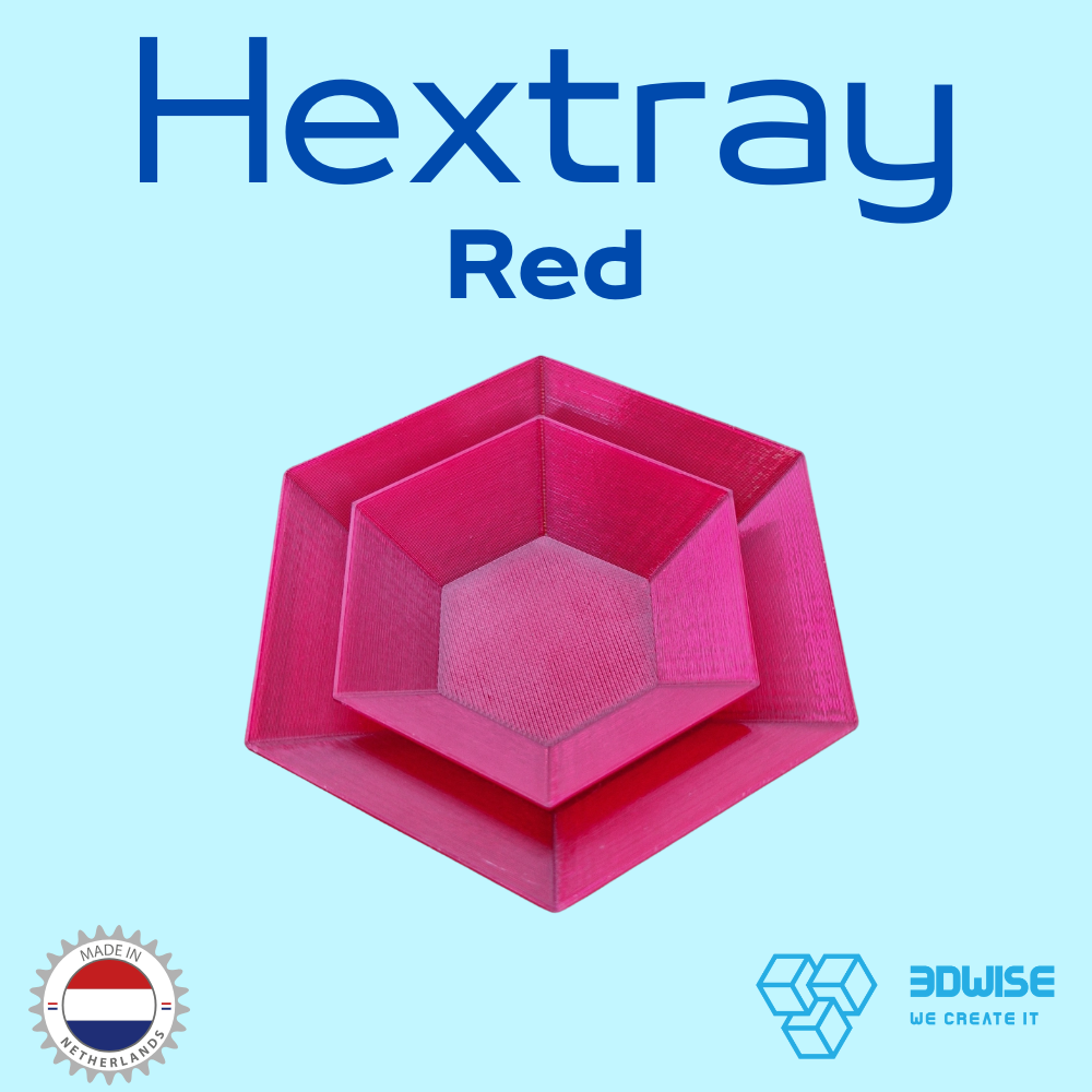 Hextray, plateau de ressources empilable pour jeux de société