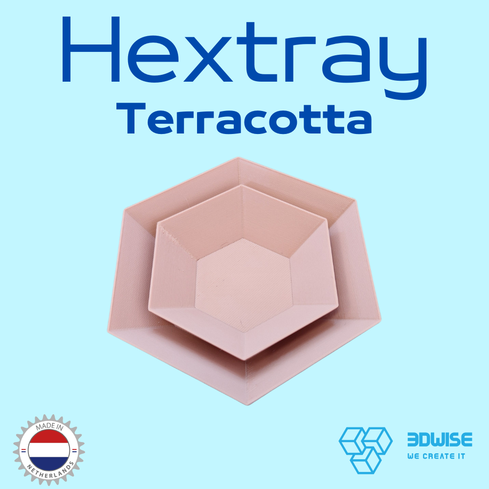 Hextray, plateau de ressources empilable pour jeux de société