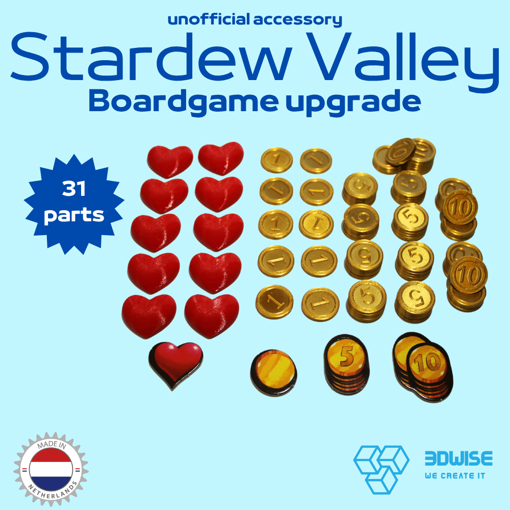 Set d'amélioration 31 pièces - Convient à Stardew Valley
