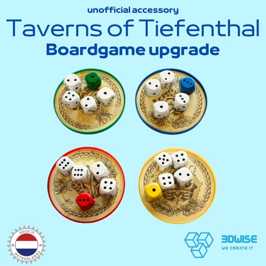 Dobbelsteen Onderzetter Upgrade - Geschikt Voor De Taveernen van de Oude Stad
