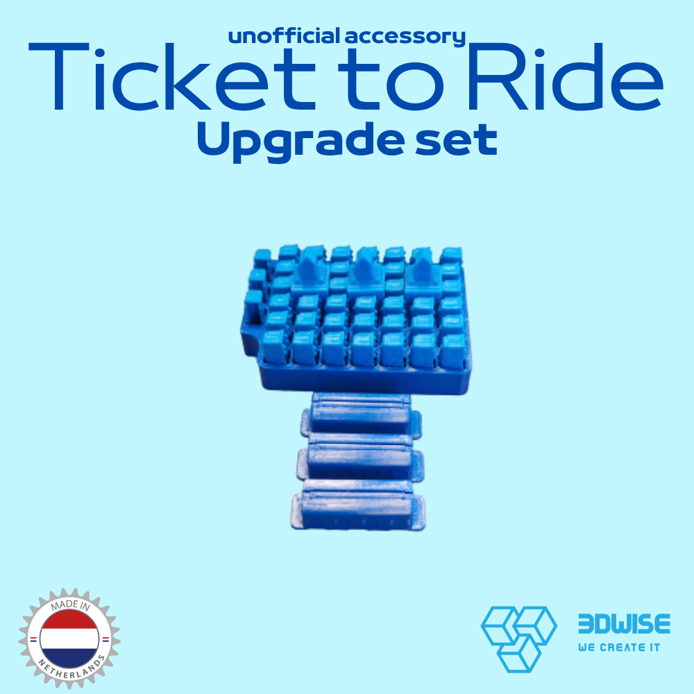 Ticket To Ride Insert + Card Holders