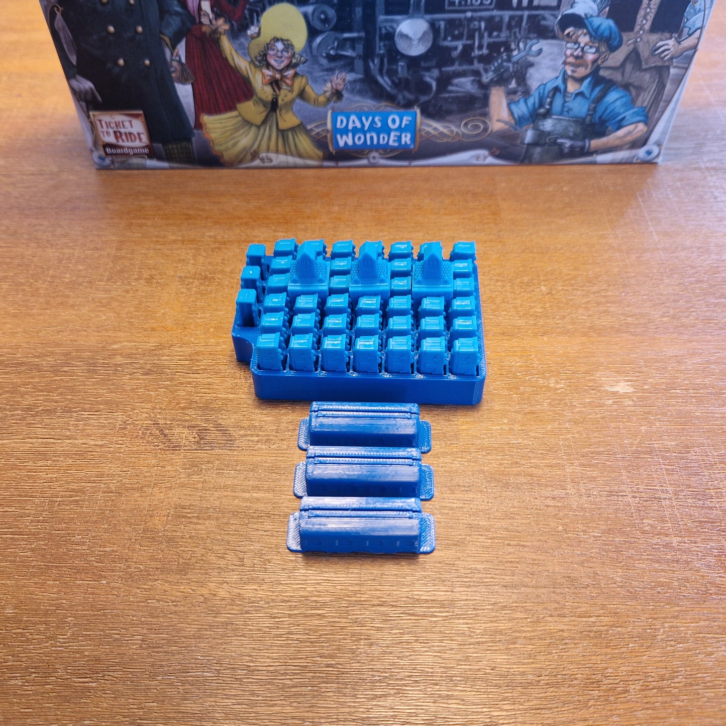 Ticket To Ride Insert + Card Holders