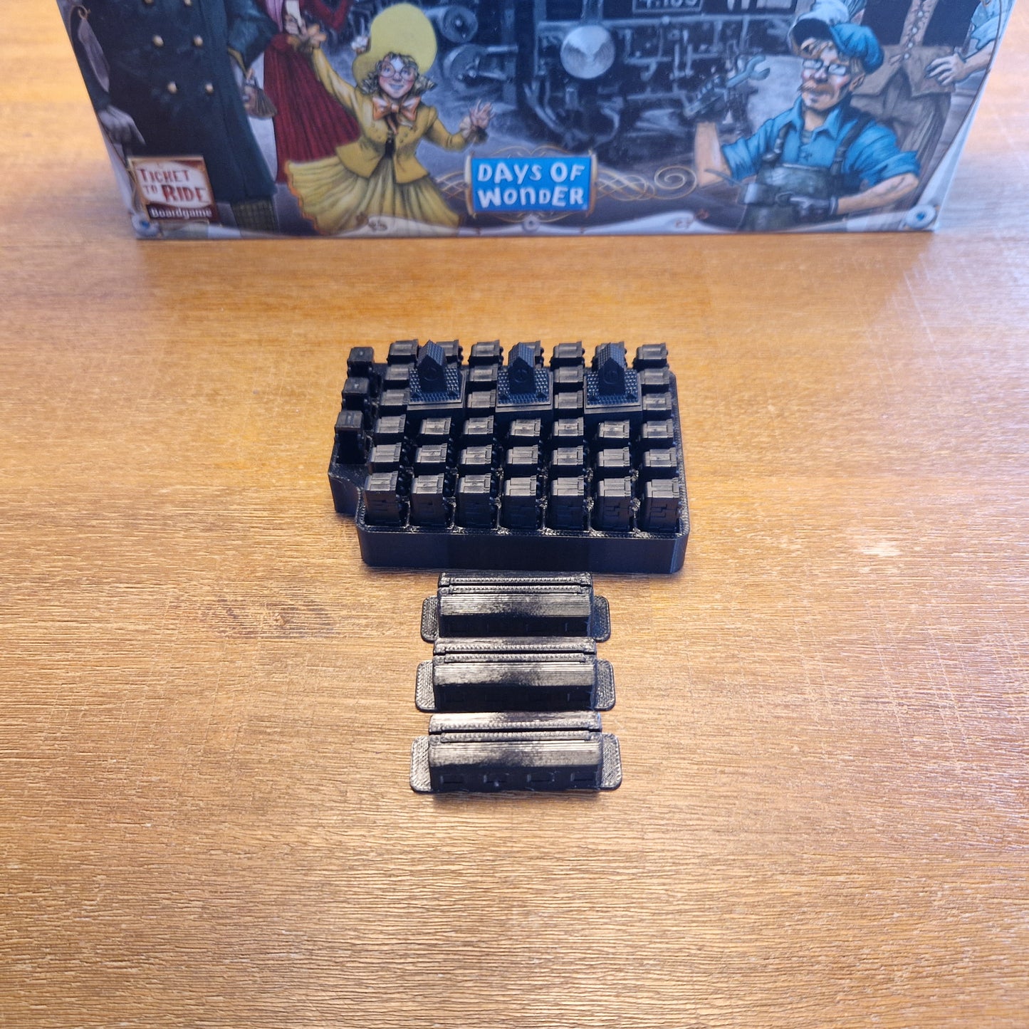 Ticket To Ride Insert + Card Holders