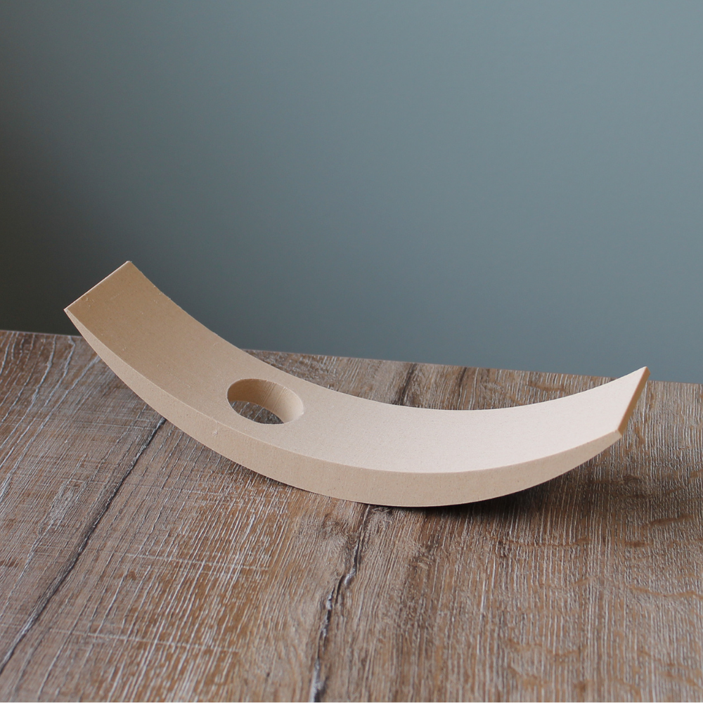 Curved Wine Bottle Holder - minimalist - eco friendly