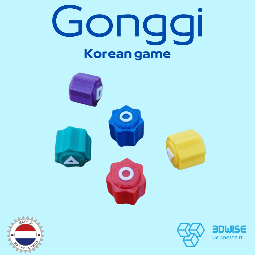 Gonggi - Korean Dice Game - Squid Games