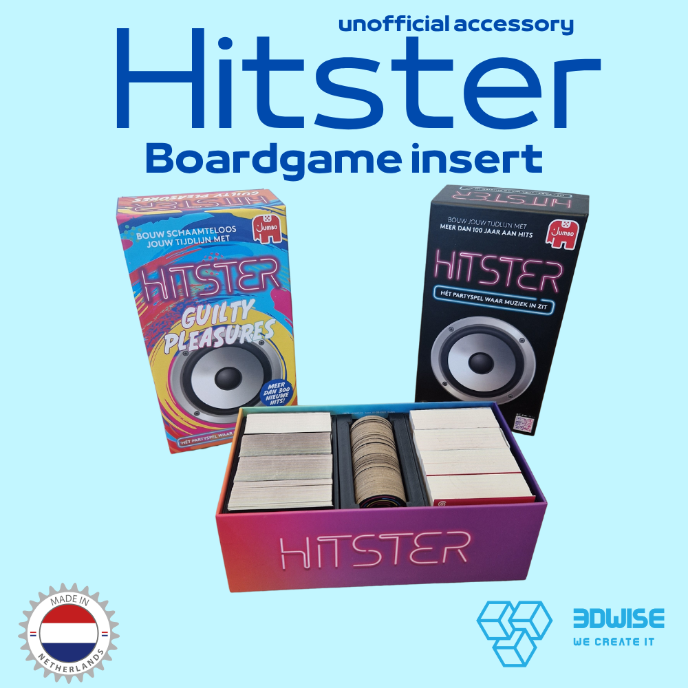 Einsatz passend für Hitster, Upgrade - 2 Spiele in 1 Box