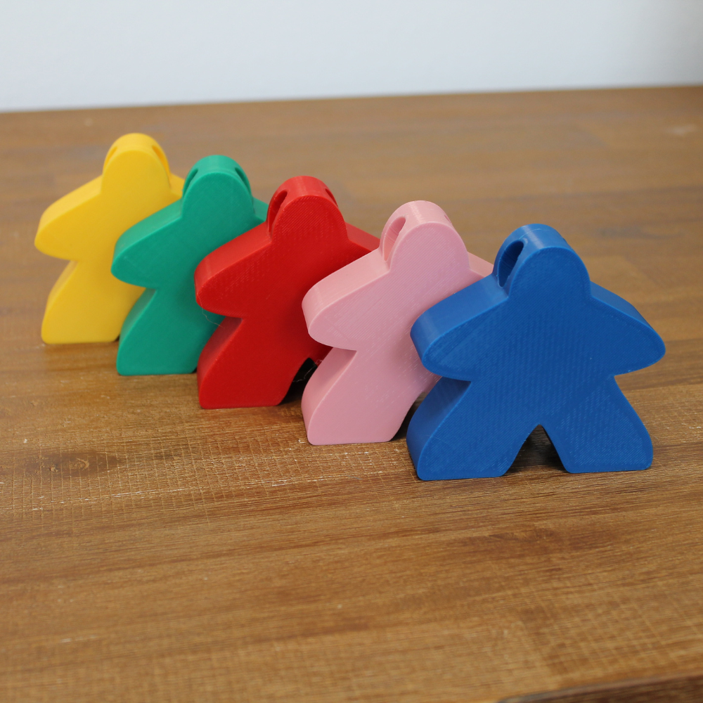 Meeple kerstbal